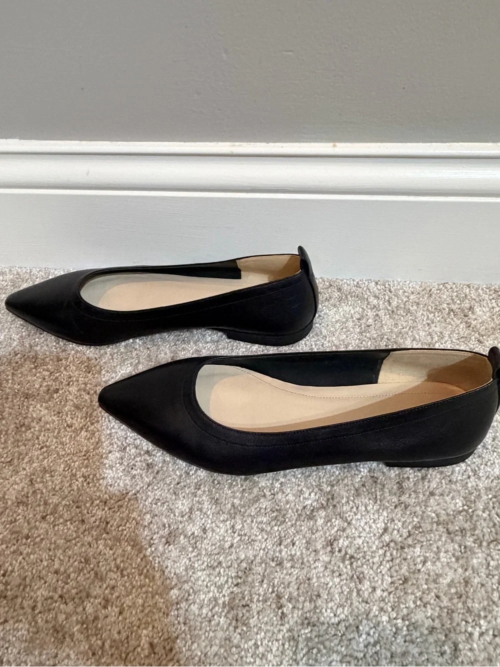 Everlane 40-Hour Flat Black Leather